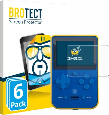 Produktbild von 6x Für Blaze Super Pocket Schutzfolie BROTECT Displayschutz Display Schutz Folie Klar Transparent