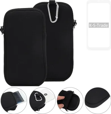 Produktbild von K-S-Trade Neopren-Hülle Handyhülle kompatibel mit OnePlus OnePlus 8 Schutzhülle Neoprenhülle Sleeve Schutz-Hülle Gürtel Tasche Case Holster