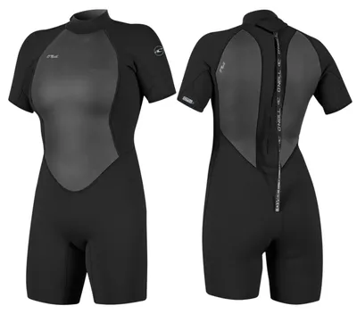 Immagine prodotto di O'NEILL WMS REACTOR-2 Neoprenanzug 2mm Damen Shorty Wetsuit Backzip schwarz - Größe: 6