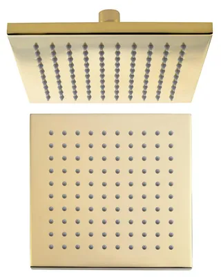 Produktbild von Sapho Kopfbrause, 195x195mm, Gold