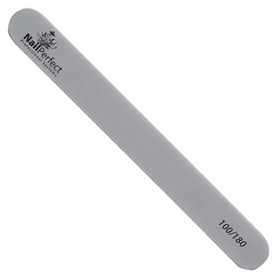 Productafbeelding van NailPerfect Feile - Nagelfreeset - Schuurblokje - Rond - 100/180 - 1 stuk