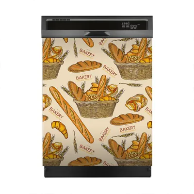 Produktbild von Magnete Dekorative 60x70 cm Küche Magnetmatte Spülmaschine - Bäckerei frisches Brot