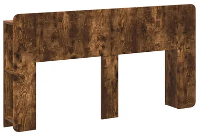 Produktbild von vidaXL Kopfteil Schrank mit Speicher Geräucherte Eiche Holzwerkstoff