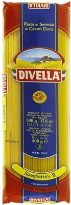 Produktbild von 10x Pasta Divella 100% Italienisch Spaghettini N° 9 500g