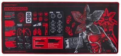 Produktbild von „Stranger Things“-Schreibtischunterlage Demogorgon 80 x 35 cm