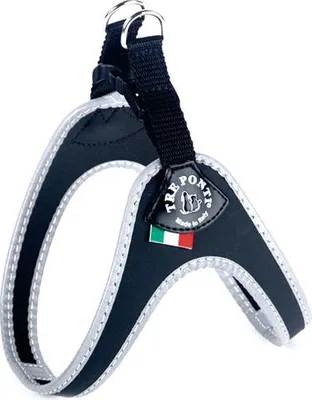 Produktbild von Tre Ponti TP200 Easy Fit Classic mit Click-Verschluss und reflektierendem Rand schwarz