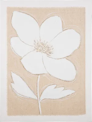 Produktbild von GILDE Bild Blume auf Tuch, 38391