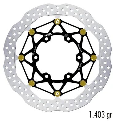 Immagine prodotto di Disco freno Galfer 2x DF358JCW160G03, modello WAVE® FLOATECH, flottante, per l'asse anteriore, dimensioni 310x6 mm