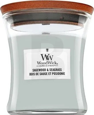 Produktbild von WoodWick Sagewood & Seagrass Mini Jar, Rund, Aqua-Farbe, 1 Stück(e)