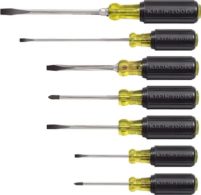Produktbild von KLEIN TOOLS 85076 Schraubendreher, 7-teiliges Set (85076)