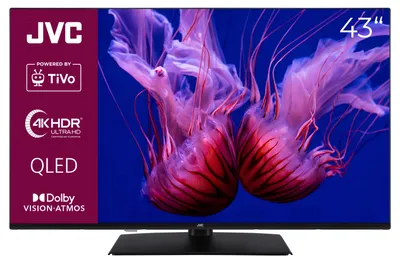 Produktbild von JVC LT-43VUQ3455 QLED Fernseher 43 Zoll Smart TV TiVo 4K UHD, HDR Dolby Vision, 6 Monate HD+ (2026)