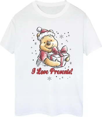 Produktbild von Disney - "Presents" T-Shirt für Damen BI47451 (S) (Weiß)