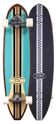 Produktbild von Yow Waikiki 40´´ Classic Series Surfskate Blau Blau One Size