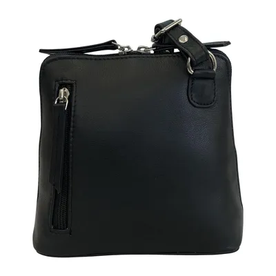 Produktbild von C1427 Cinino Umhängetasche Ledertasche Schwarz