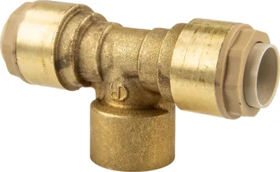 Produktbild von ITAP-FIT Messing-Steckverbinder T-Stück für Cu-Rohr Ø 18 mm x 1/2 IG - DVGW