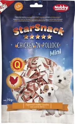Produktbild von StarSnack MINI Chicken`n Pollock