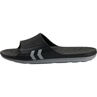 Produktbild von Hummel Nielsen Sandal Badeschuhe Slide schwarz/grau 206571-2001, Schuhgröße:38 EU