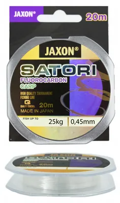Produktbild von Jaxon Satori Marine Fluorocarbon Angelschnur 0,45mm 20m