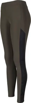Obrázek produktu pro Dámské leginy Urban Classics Ladies Jacquard Camo Striped Leggings darkolive/blackcamo - S