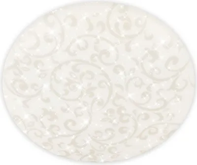Immagine prodotto di Briloner NEBO Plafoniera LED, colore della luce bianco neutro, cielo stellato, motivo floreale, bianco, Ø38 x 7 cm