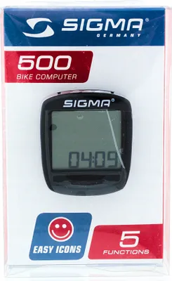 Produktbild von SIGMA 500 BC Licznik rowerowy przewodowy 5 funkcji