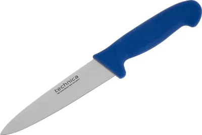 Produktbild von TECHNICA HACCP Kochmesser | 270 mm | Blau | Schmale Klinge | Spitzt