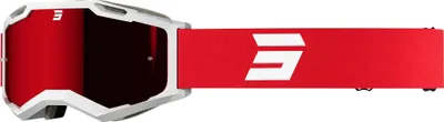 Produktbild von Shot Iris 2.0 Tech Motocross Brille, rot/weiß, Einheitsgröße