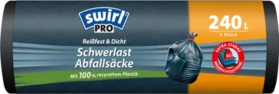Produktbild von Swirl Schwerlast-Abfallsack 216199 240l 5St.