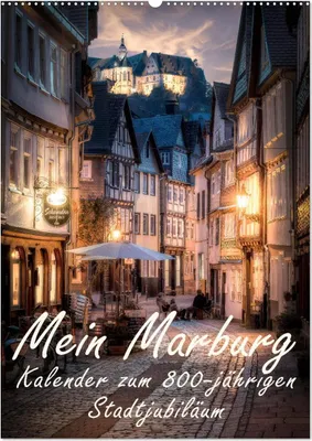 Produktbild von Mein Marburg (Wandkalender 2025 DIN A2 hoch), CALVENDO Monatskalender
