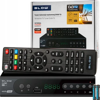 Obrázek produktu pro Dekodér DVB-T2 HD TV s funkcí H.265/HEVC, HDMI, USB, PVR