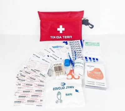 Produktbild von Famanu Mini Erste-Hilfe-Set - 107 Teile für Zuhause und unterwegs