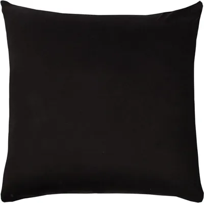 Produktbild von Jersey Kissenbezug 80x80 cm 100% Baumwolle Schwarz