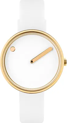Immagine prodotto di Picto 43320-0212G Damenuhr Silicone bianco 30mm 5ATM