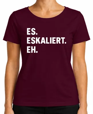 Obrázok produktu pre Aj tak sa to stupňuje vtipná sarkastická párty JGA narodeninové dámske tričko, bordová, XL