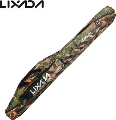 Obrázok produktu pre 150 cm Lixada rybárska taška na prúty, taška na prúty Oxford, taška na uloženie rybárskeho náradia, puzdro na rybárske vybavenie, organizér