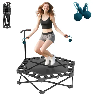 Image de Trampoline de fitness avec poignée réglable