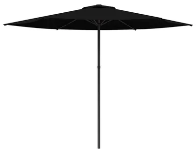 Zdjęcie produktu dla Parasol ogrodowy vidaXL 300 x 300 cm, poliester, prostokątny, czarny