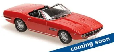 Produktbild von Minichamps 1:43 MASERATI GHIBLI SPYDER – 1969 – RED