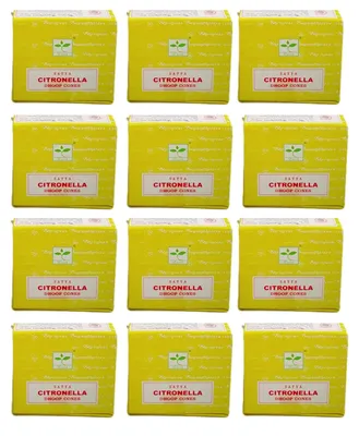 Räucherkegel Citronella 12 Stück für Aromatherapie & Meditation