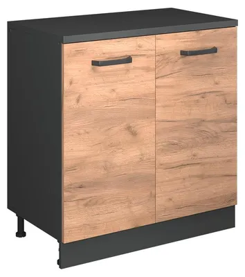Obrázek produktu pro Skříň do podkroví Vicco Rion Zlatý mocný dub 80 x 81.6 cm bez šikminy se 2 dveřmi, Model 60846