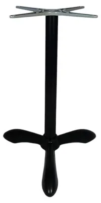 Image de Pied de table en ALUMINIUM Noir pour Exterieur