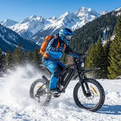 Obrázok produktu pre Elektrický bicykel Fatbike – S21 48 V 25 Ah – kolesá 50,8 cm – bezkefový motor – lítiová batéria – dojazd 31–60 km – max. rýchlosť 25 km/h – dvojmiestny
