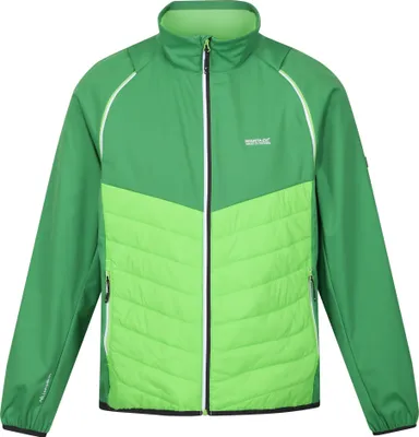 Produktbild von Regatta - Pánska softshellová bunda "Steren Hybrid" RG9163 (L) (Field green/Jasmine green)