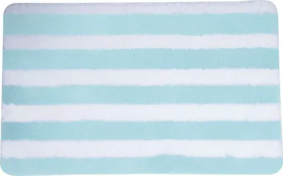 Immagine prodotto di MSV tappeto da bagno tappetino da bagno tappetino da doccia in microfibra a pelo alto 50x80 cm - verde pastello
