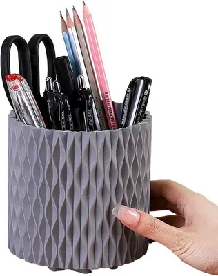 Produktbild von Famanu Stifthalter 360° drehbar mit mehreren Fächern - Multifunktionale Büro-Organizer