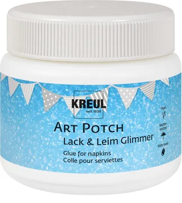 Obrázok produktu pre KREUL 49651 KREUL ART POTCH Glimmer Servietten-Kleber 150,0 ml