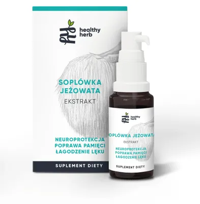 Zdjęcie produktu dla Soplówka Jeżowata ekstrakt – Lion's Mane, Yamabushitake, Adaptogeny