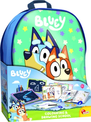 Obrázek produktu pro Lisciani 104604 - Bluey kola malovn a kreslen s batohem omalovnky malovn kreslen dti