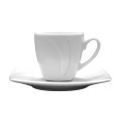 Produktbild von Lubiana Celebration Porzellan Tasse mit Untertasse 200ml