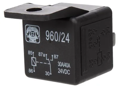 Produktbild von KFZ-LEISTUNGSRELAIS 24 VDC 1 x WECHSLER